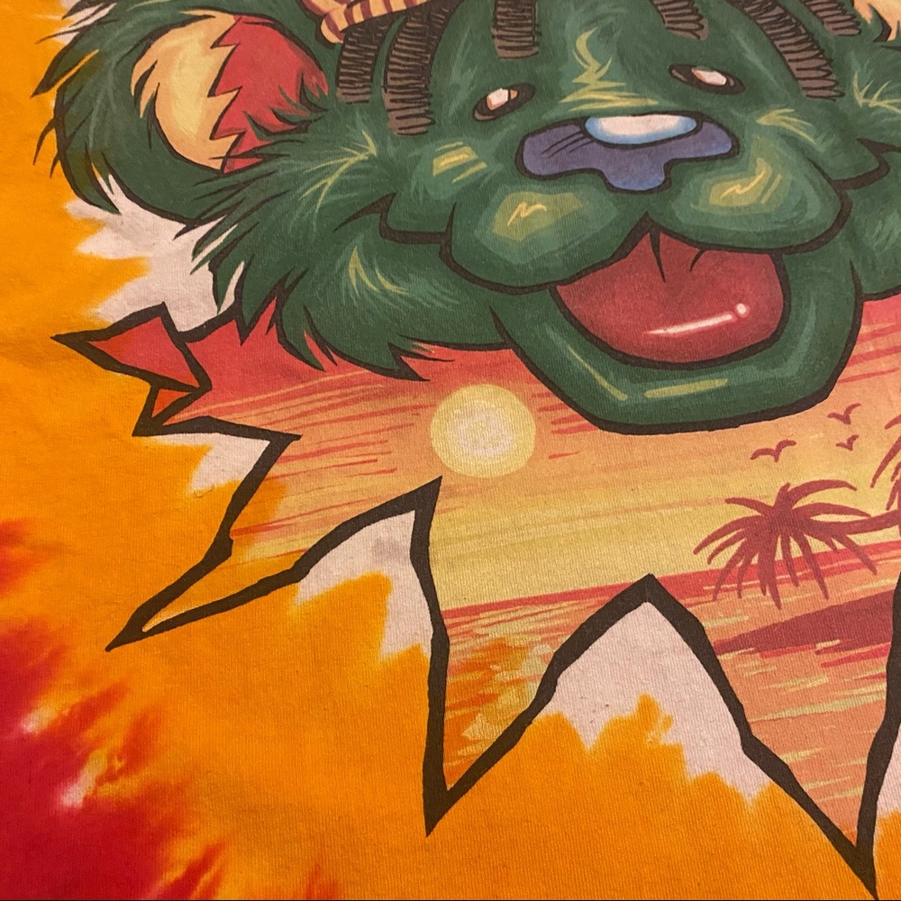 Vintage ‘99 Grateful Dead Rasta Bear Shirt - Picture 8 of 10